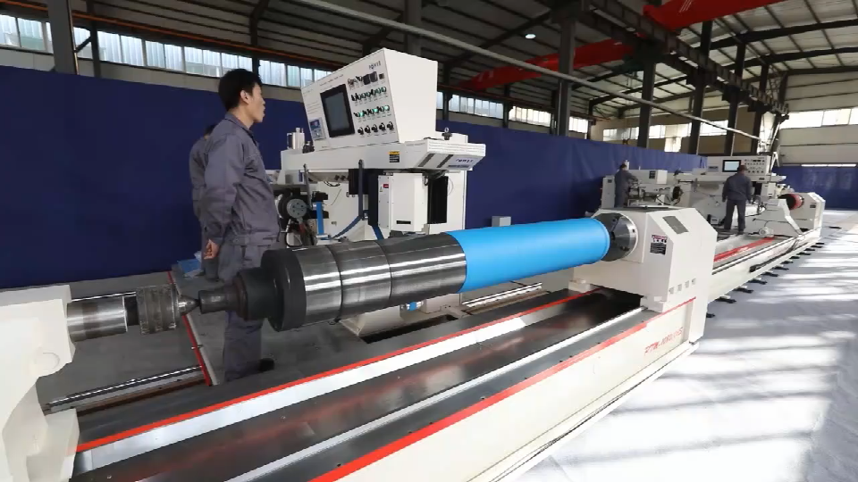 Finished product test video of rubber roller.png